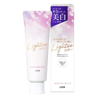 Lion - Lightee Whitening Toothpaste Rose Mint - 100G
