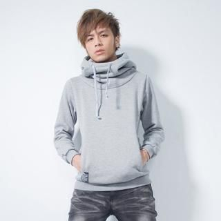 Free Shop Drawstring Hooded Pullover
