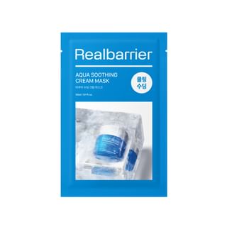 Real Barrier Aqua Soothing Cream Mask - 1pc