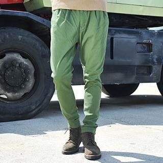 Drawstring-Waist Baggy Pants