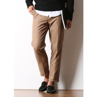 MODSLOOK Flat-Front Wool Blend Pants