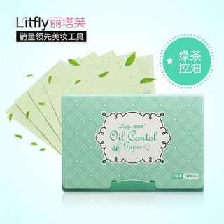 Litfly Blotting Paper (Green Tea) (100 sheets) 100 sheets