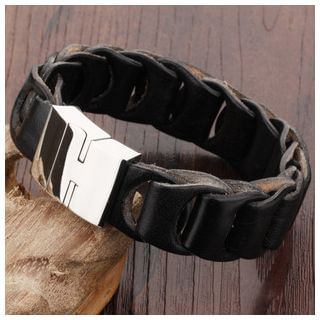 Tenri Magnetic Genuine Leather Bracelet