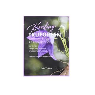 TONYMOLY - Truegreen Healing Mask Sheet - 5 Types Balloon Flower
