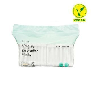 fillimilli - Vegan Pure Cotton Swabs 600 pcs