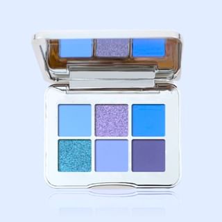 Shedella - Future Tech 6 Shades Eyeshadow Palette - Cosmoblue Shadow #Ft03