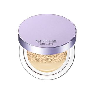 MISSHA - Layering Fit Cushion Semi Matte - 4 Colors #21 Fair