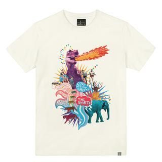 the shirts Dino's Friend Print T-Shirt