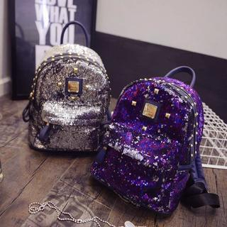 Secret Garden Glitter Studded Mini Backpack