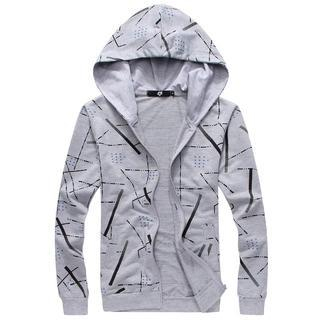 Alvicio Printed Hooded Jacket