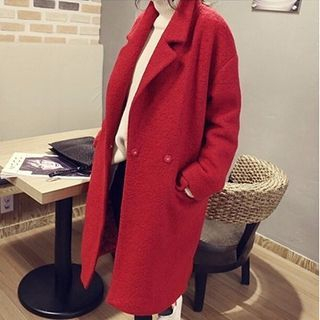 lilygirl Double Button Long Coat