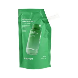 Innisfree - Green Tea Ceramide Milk Barrier Essence Refill Only 160Ml