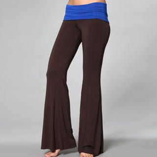 Almaz.C Active Contrast-Waistline Yoga Pants