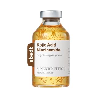 SUNGBOON EDITOR - Kojic Acid Niacinamide Brightening Ampoule 40ml