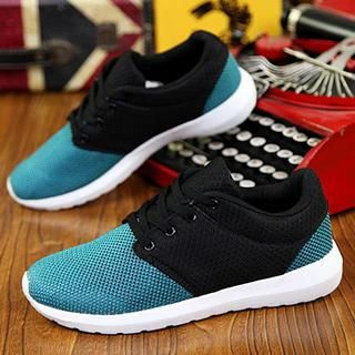 Preppy Boys Mesh Sneakers