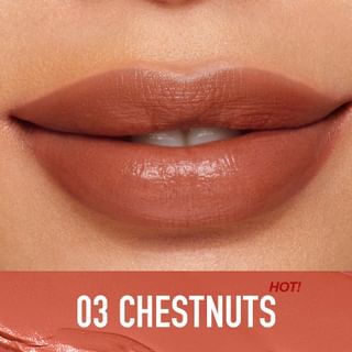 O.TWO.O - Haute Hydrating Satin Lipstick - 8 Colors #03 Chestnuts