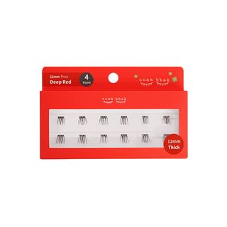 ccam bbak - Original Eyelash 4 Points - 9 Types 12mm Thick