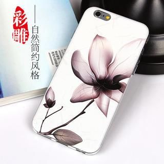 Kindtoy Black Lily Print iPhone 6 Case