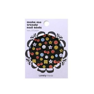 The Face Shop Lovely ME:EX Make Me Trendy Nail sticker (#06 Smile Me) 1pack