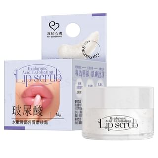 My Scheming - Hyaluronic Acid Exfoliating Lip Scrub 15G