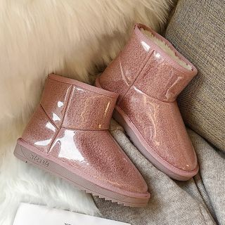 Platform | Glitter | Ankle | Snow | Boot