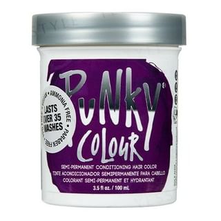 Punky Colour - Semi-Permanent Conditioning Hair Color Purple 100Ml