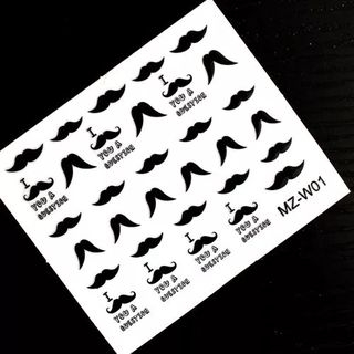 Benlyz Nail Art Sticker (W1) 1 sheet