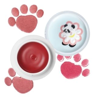 Into You - M Lan Panda Shero Super Matte Lip & Cheek Mud - 3 Colors #Mlp01 Fluffy Apricot - 5G