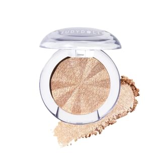 Judydoll - Glow Magnify Highlighter - 6 Colors #02 Golden Wish - 3.5G