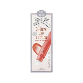 CLIO - Glaze Lip Serum Set - 4 Colors #03 Peach Squeeze