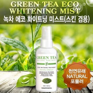 TOSOWOONG Green Tea Eco Whitening Mist 100ml 100ml