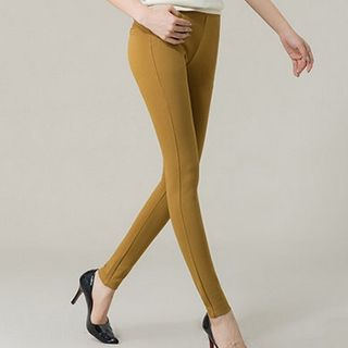Color Basics Plain Skinny Pants
