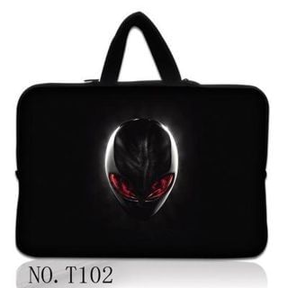 Quinto Alien Pattern Laptop Bag