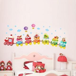 LESIGN Desert Train Wall Sticker Multi Color - One Size