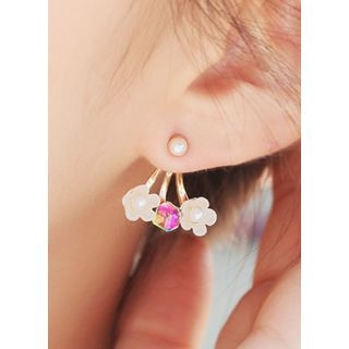kitsch island Flower Drop Earrings