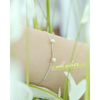Miss21 Korea Silver Chain Bracelet