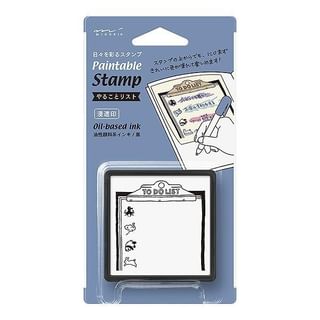 Paintable Stamp (TO DO List) One Size