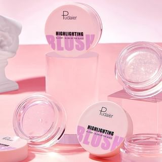 Pudaier - Temperature Change Glassy Highlighting Blush 01# Clear - 10G