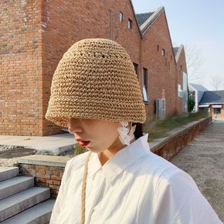 Bucket | Straw | Hat