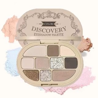 Gogo Tales - Special Edition 10 Color Eyeshadow - 02 #G02 Wood Nude - 14G