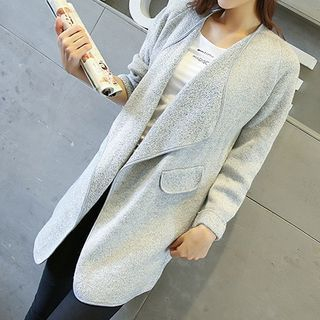 Aikoo Piped Long Cardigan