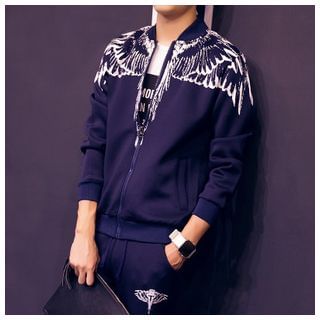 Danjieshi Set: Wing Zip Jacket + Sweatpants