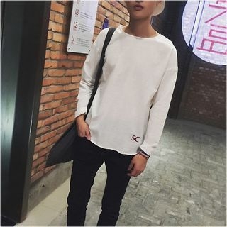 Soulcity Embroidered Long-Sleeve T-Shirt