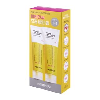 Mediheal - Vitamin C Pore Toning Cleanser Special Set 2 Pcs
