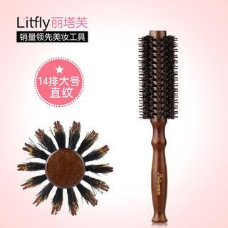 Litfly Boar Bristle Round Hair Brush 1 pc