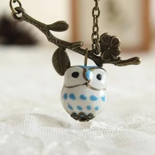 Mushi Owl Necklace