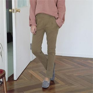 ode' Band-Waist Tapered Pants