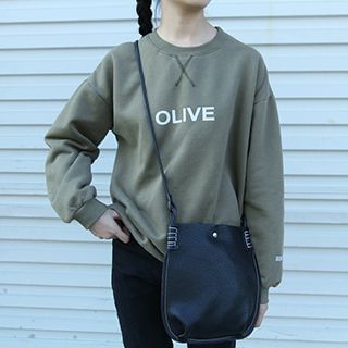Eva Fashion Lettering Sweatshirt