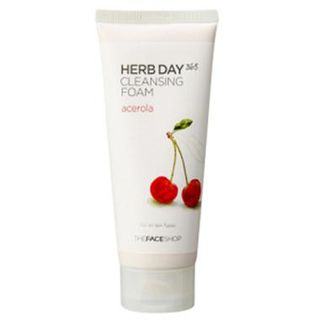 The Face Shop Herb Day 365 Cleansing Foam Acerora 170ml 170ml