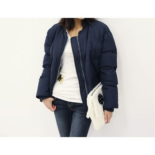 DANI LOVE Zip-Up Padded Flight Jacket